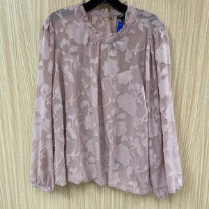 Torrid Pink Textured top size 2X